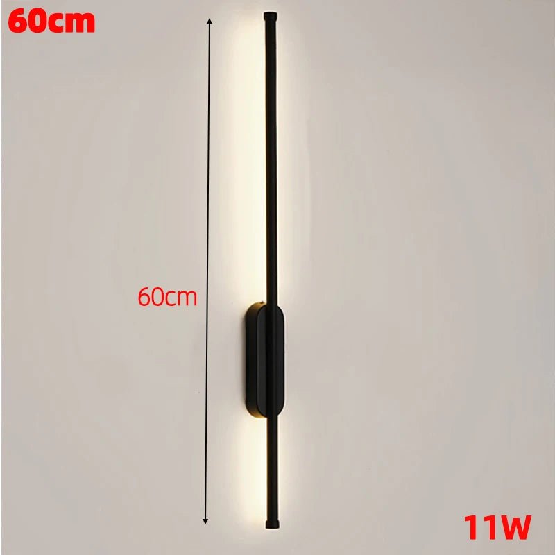 LumenLine LED Wall Sconce Sleek Vertical Light - Lumen Attic