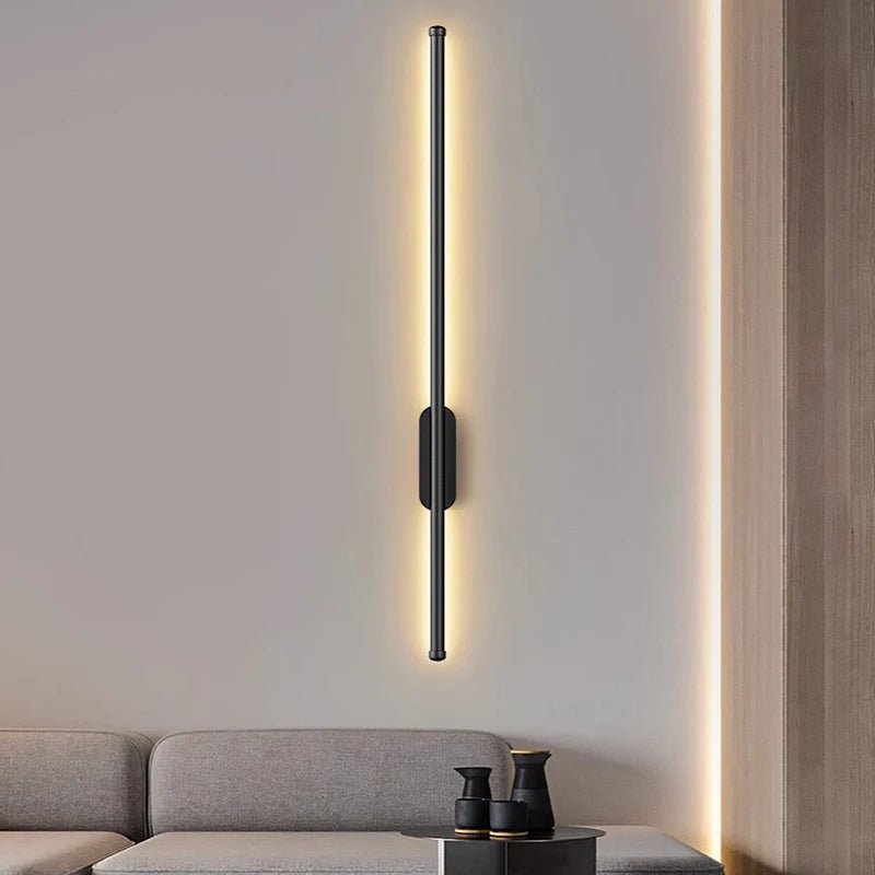 LumenLine LED Wall Sconce Sleek Vertical Light - Lumen Attic