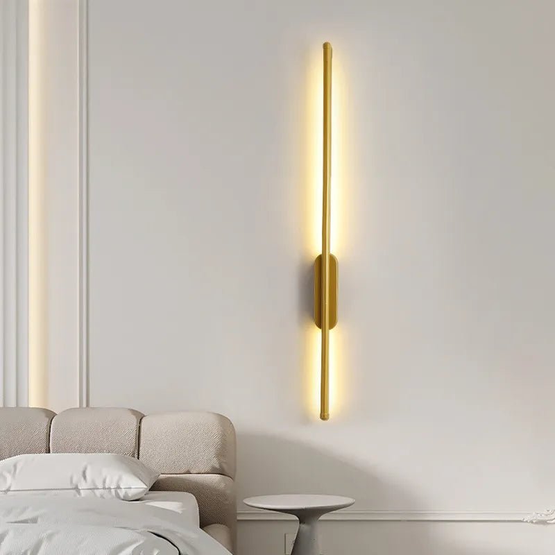 LumenLine LED Wall Sconce Sleek Vertical Light - Lumen Attic