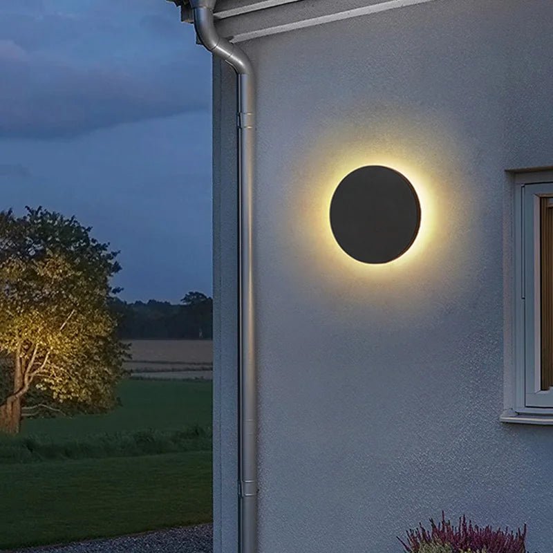 Luminair Eclipse Modern Outdoor LED Wall lamp - Lumen Attic