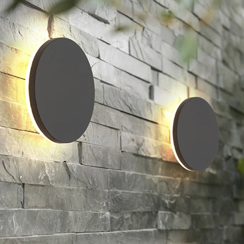 Luminair Eclipse Modern Outdoor LED Wall lamp - Lumen Attic