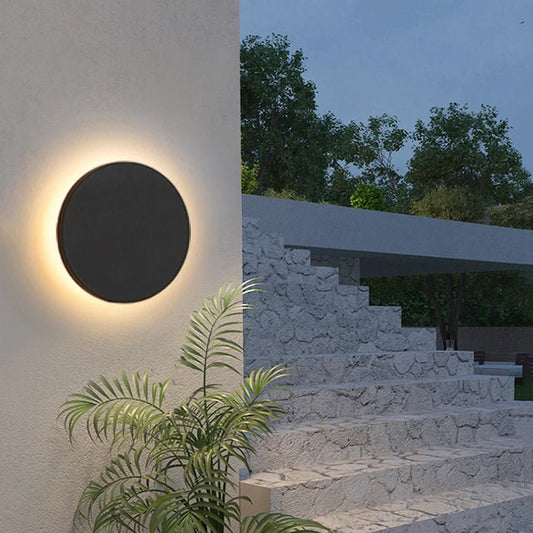 Luminair Eclipse Modern Outdoor LED Wall lamp - Lumen Attic