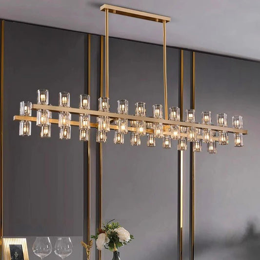 Lumineau LP1120 Modern Dining Chandelier - Lumen Attic