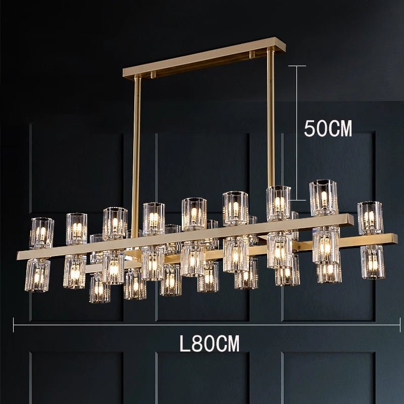 Lumineau LP1120 Modern Dining Chandelier - Lumen Attic