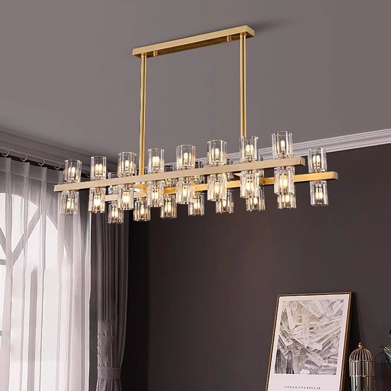 Lumineau LP1120 Modern Dining Chandelier - Lumen Attic