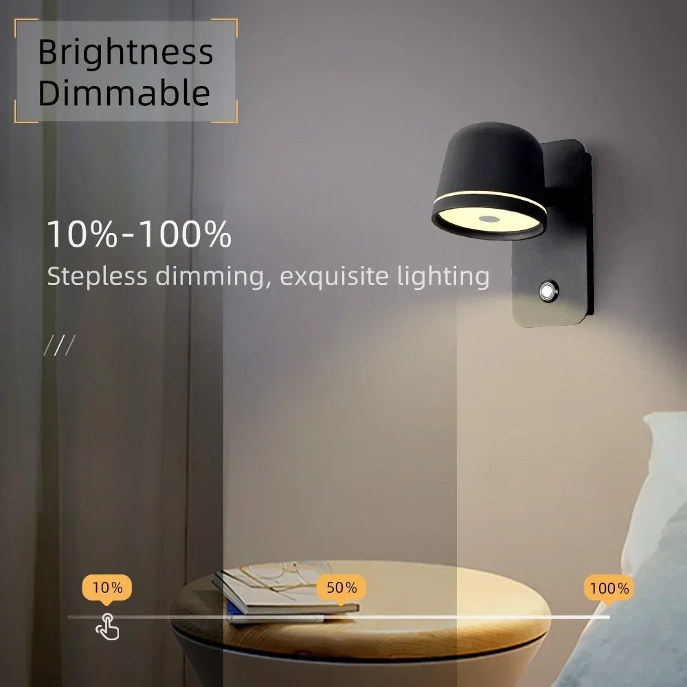 Lumini LED Wall Lamp Touch Dimmer - Lumen Attic