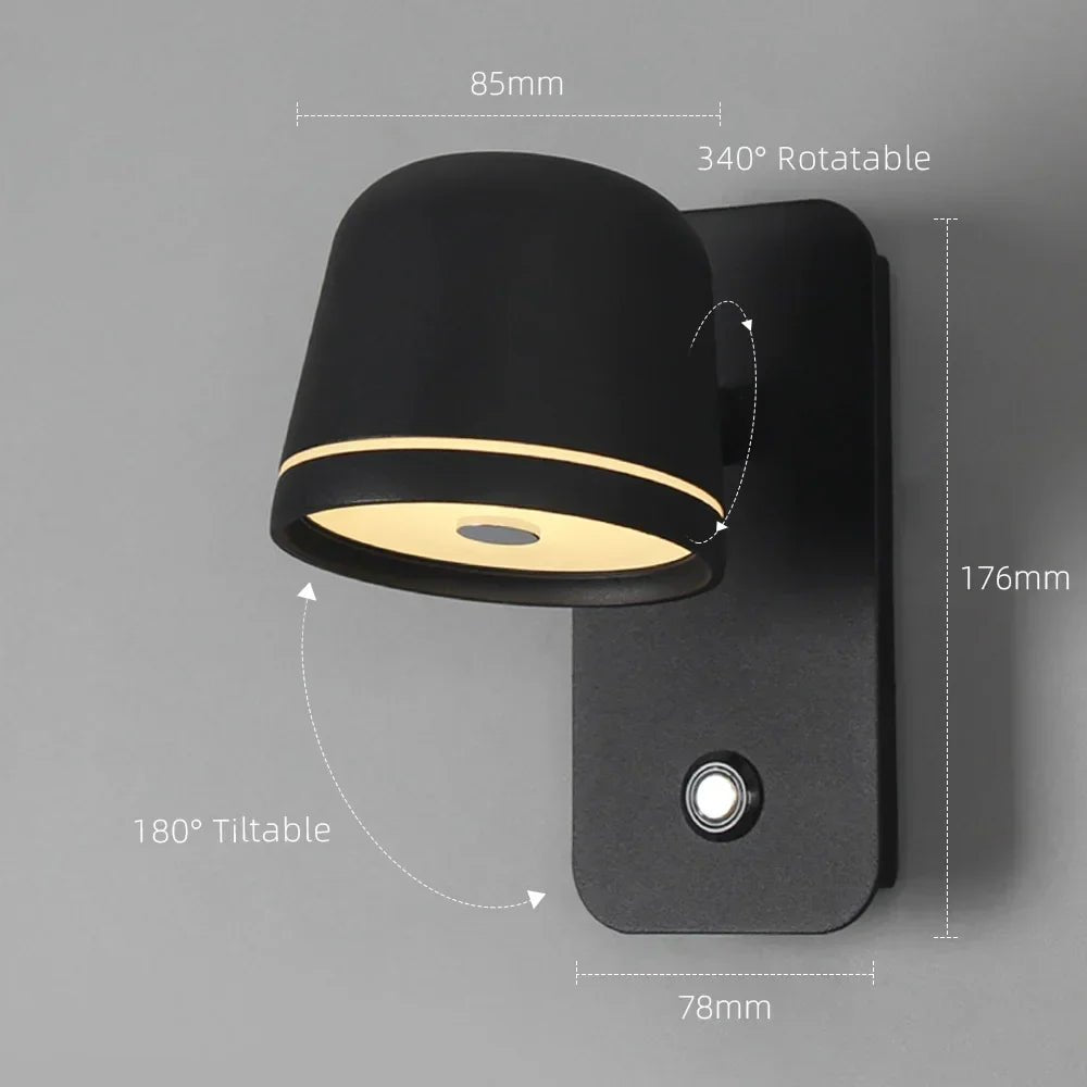 Lumini LED Wall Lamp Touch Dimmer - Lumen Attic