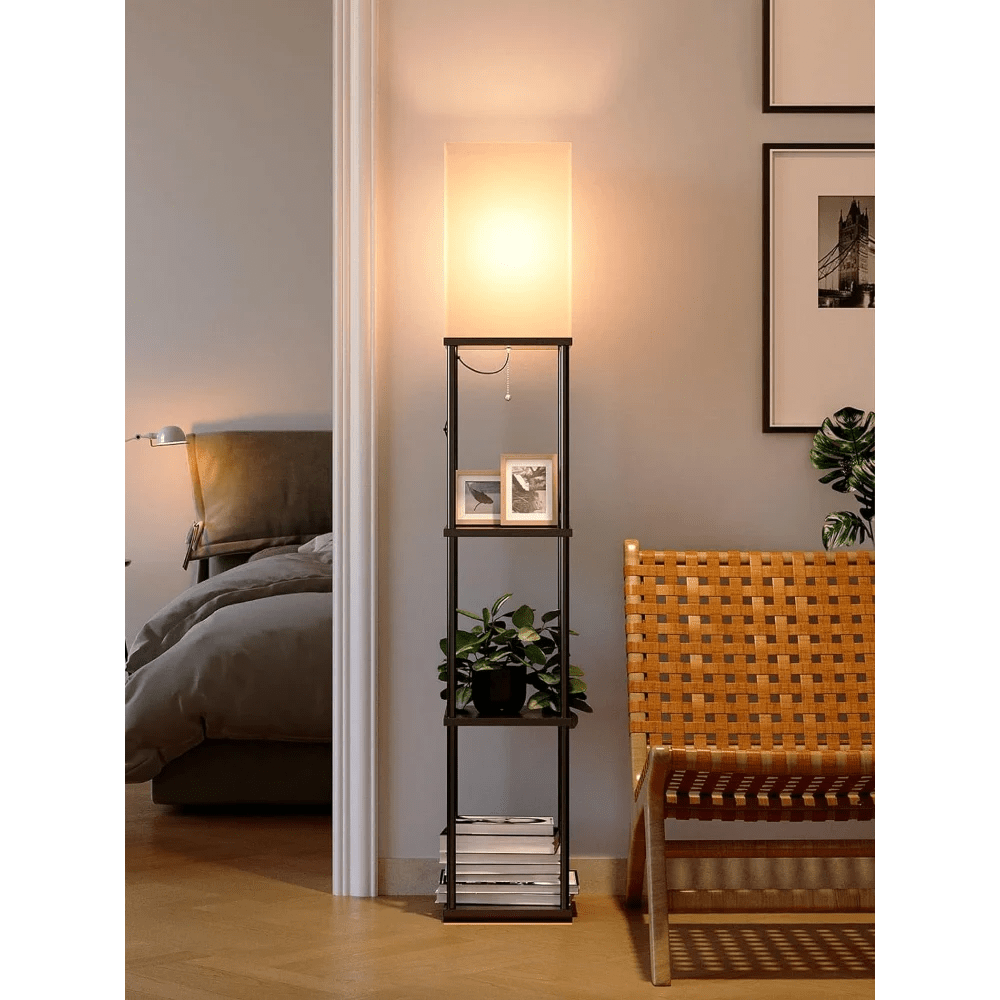 LumiShelf Floor Lamp Multi - Functional - Lumen Attic