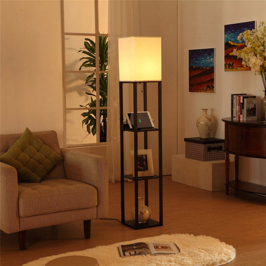 LumiShelf Floor Lamp Multi - Functional - Lumen Attic