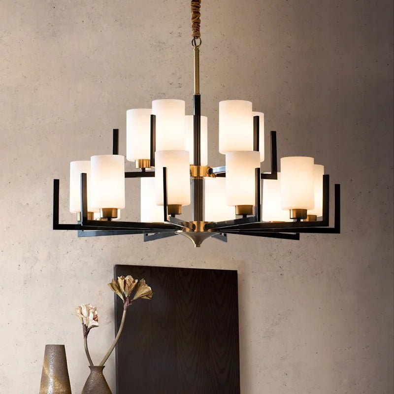 Lumni Chinese Style Simple Retro Chandelier - Lumen Attic