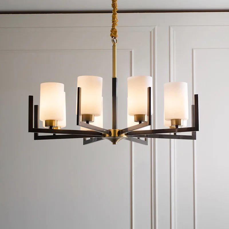 Lumni Chinese Style Simple Retro Chandelier - Lumen Attic