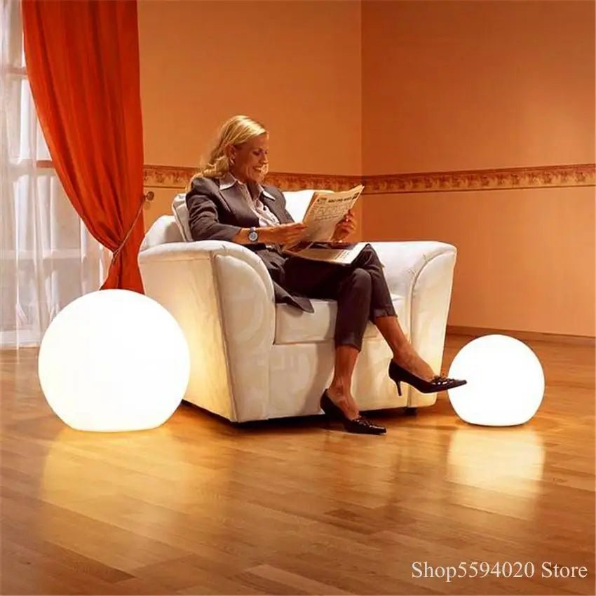 Lunaris LED Glow Ball Lamps - Lumen Attic