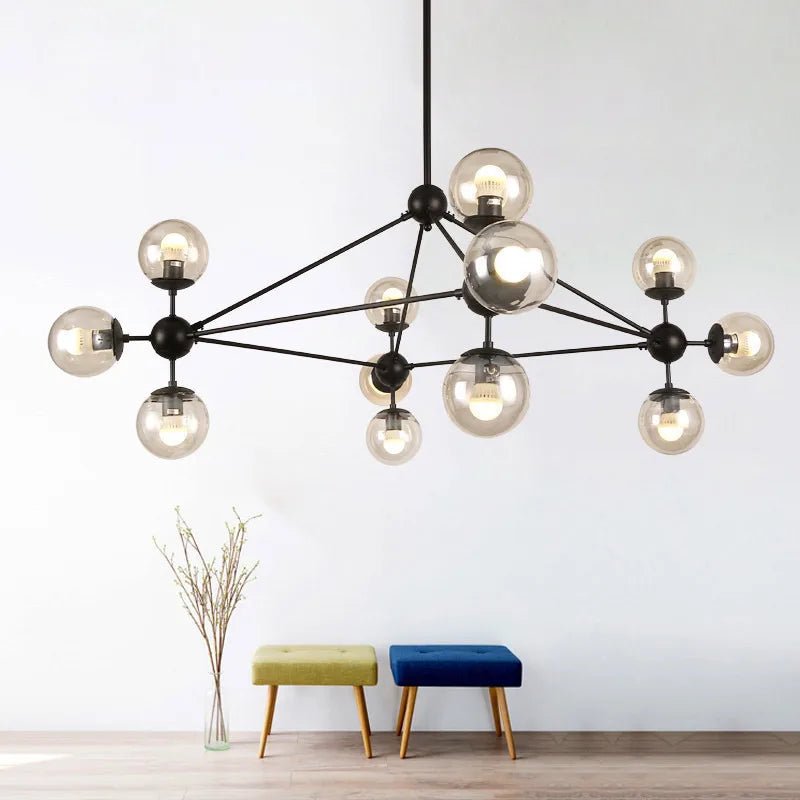 Luxara Orbital Sphere Chandelier - Lumen Attic