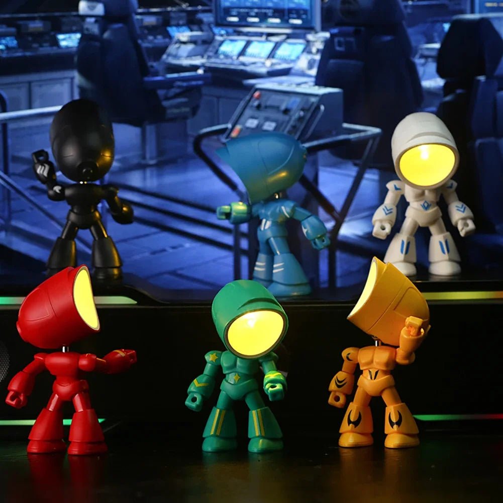 Mini Robo Table Night Light - Lumen Attic