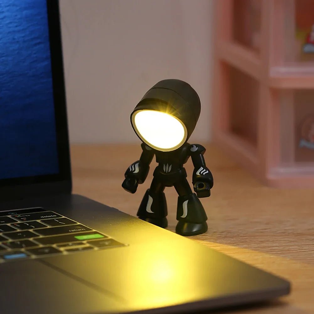 Mini Robo Table Night Light - Lumen Attic