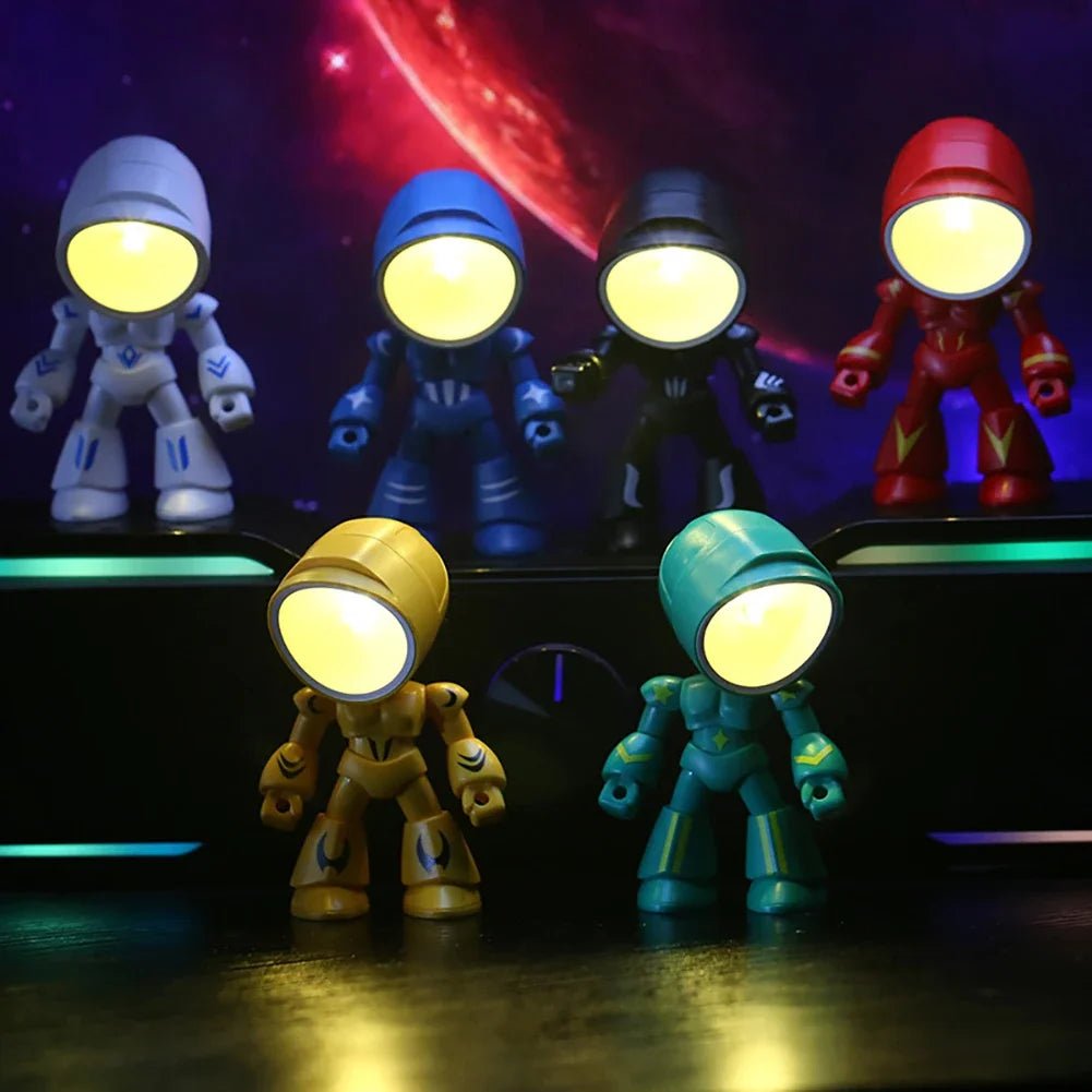 Mini Robo Table Night Light - Lumen Attic