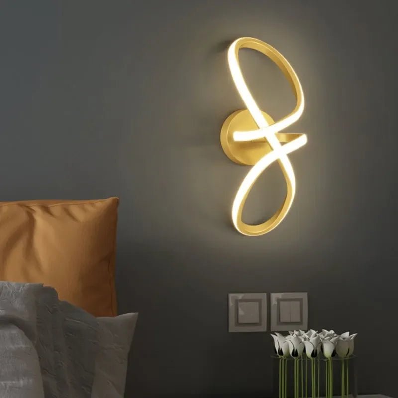 Modern Infinite Symbol Wall Lamp - Lumen Attic