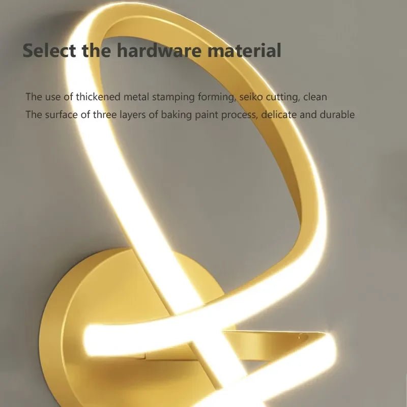 Modern Infinite Symbol Wall Lamp - Lumen Attic