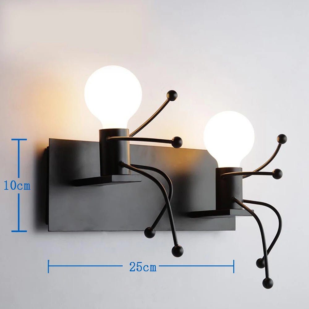 Modern LED Stick Figurines Wall Scone Lights - Lumen Attic