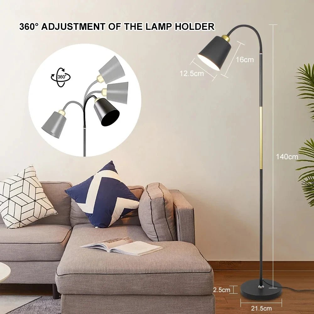 Modern Simple Floor Lamp by Kluzzi - Lumen Attic