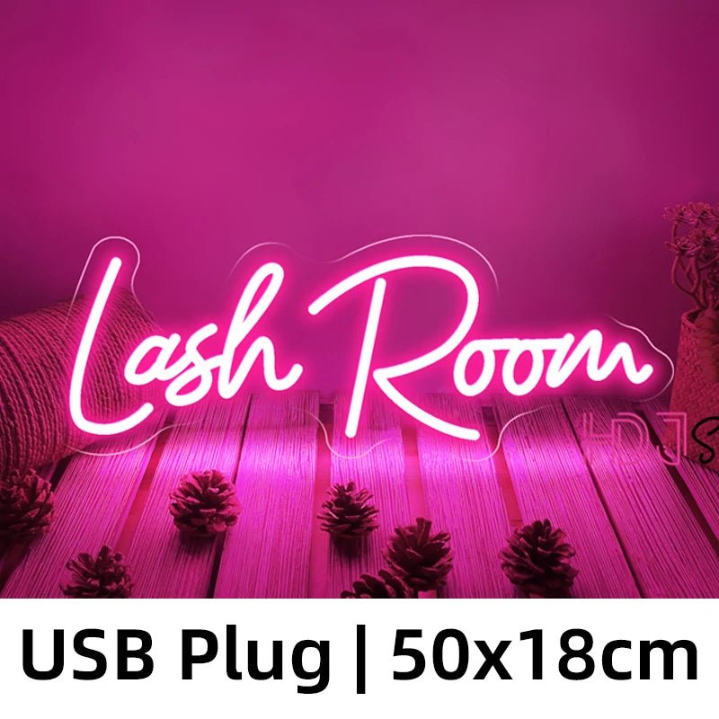 Nails Room Neon Light Sign Beauty Room - Lumen Attic