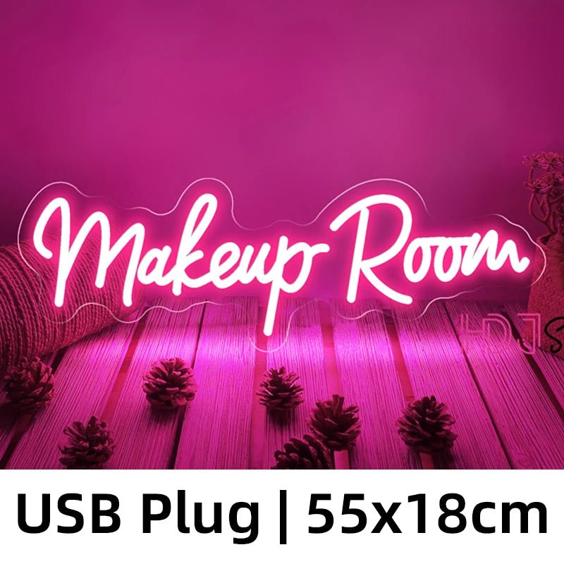 Nails Room Neon Light Sign Beauty Room - Lumen Attic