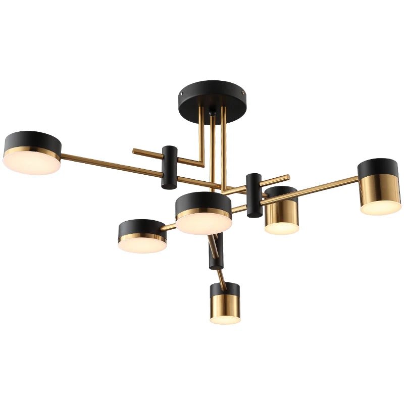 Nordic Artpad Geometric Elegance LED Chandelier - Lumen Attic