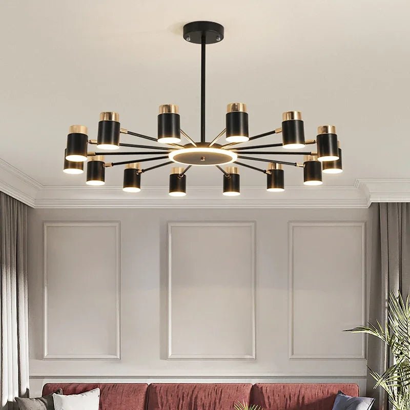 Nordic Astro Modern Sputnik Chandelier - Lumen Attic