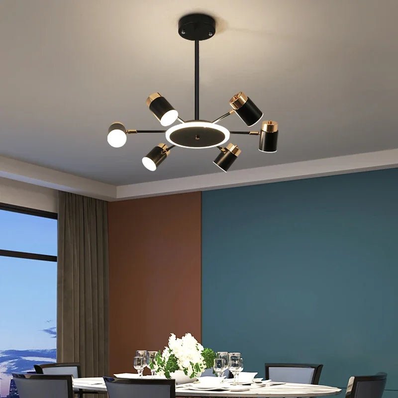 Nordic Astro Modern Sputnik Chandelier - Lumen Attic