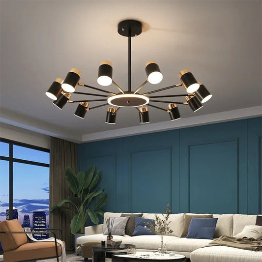 Nordic Astro Modern Sputnik Chandelier - Lumen Attic