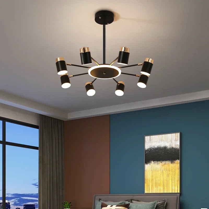 Nordic Astro Modern Sputnik Chandelier - Lumen Attic