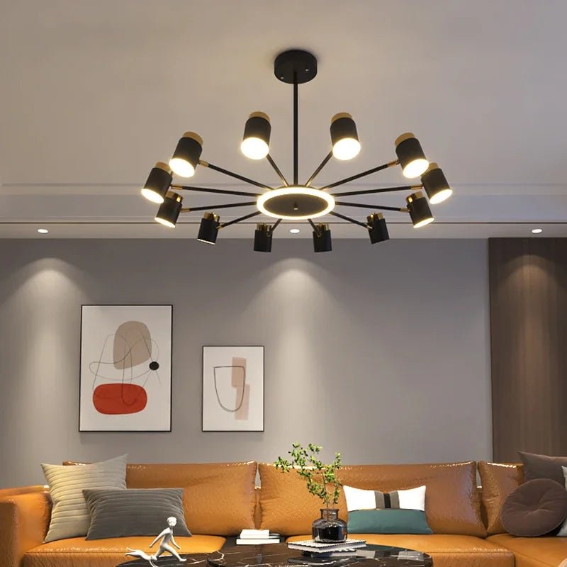 Nordic Astro Modern Sputnik Chandelier - Lumen Attic