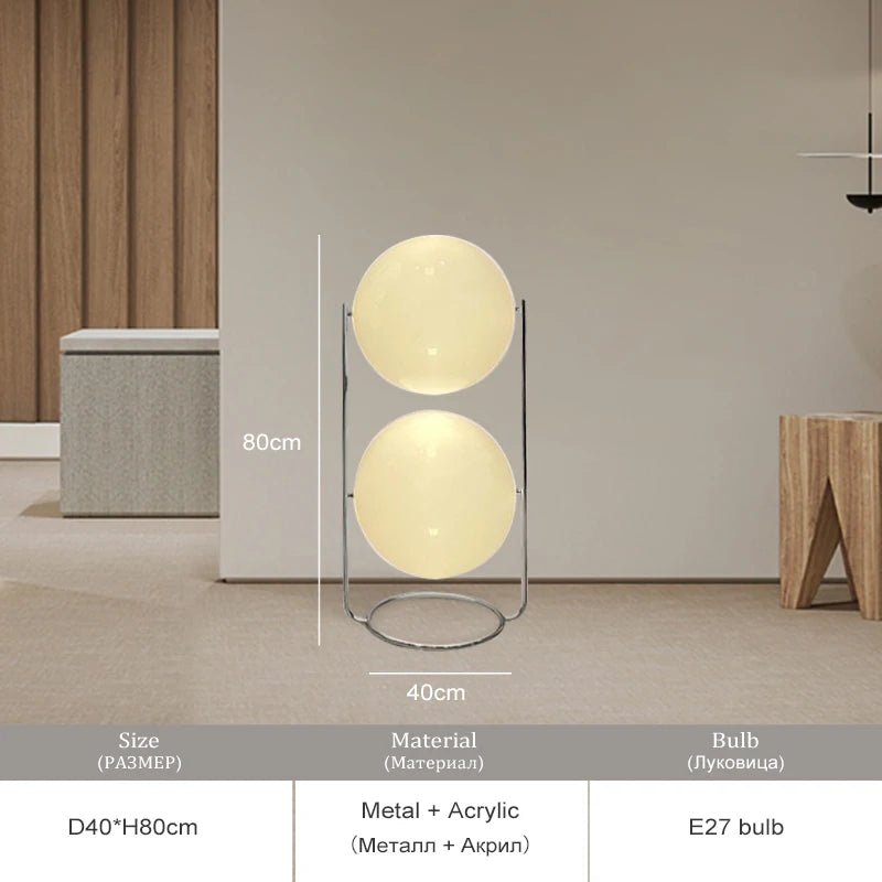 NorthStar Luminis Mordern Orb Lamps - Lumen Attic