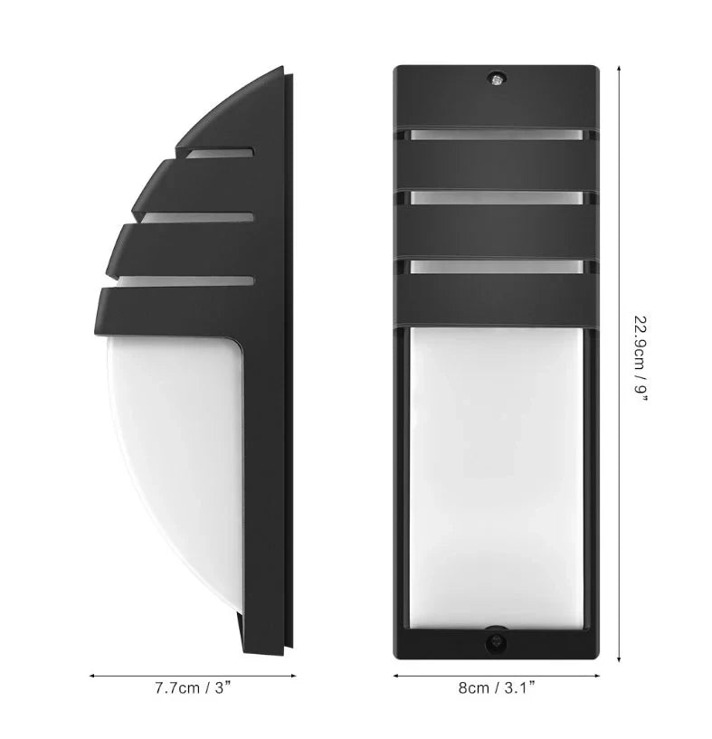 NuvoLight Minimalist Outdoor Wall Lamp - Lumen Attic