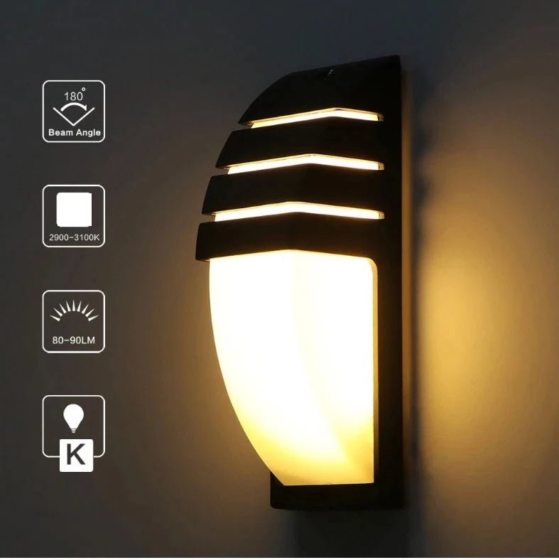 NuvoLight Minimalist Outdoor Wall Lamp - Lumen Attic