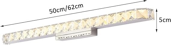 OME Millo Crystal Mirror Wall Lamp - Lumen Attic