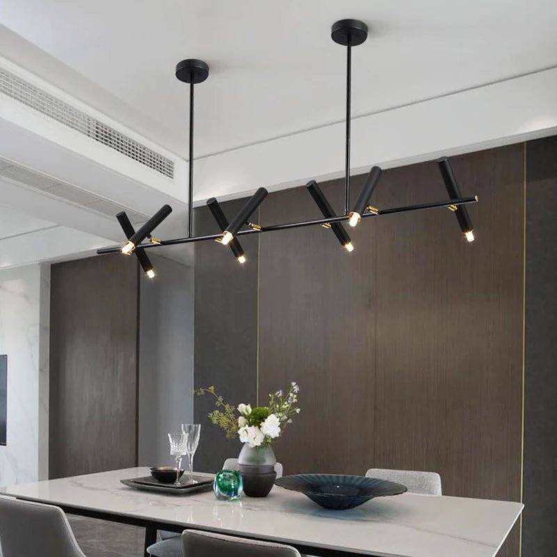 Orbitron Linear Suspension Spotlight Pendant Light - Lumen Attic