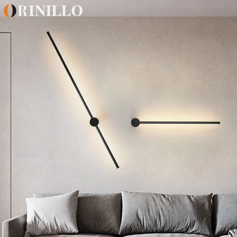 Orinillo Linear Wall Sconce Minimalist LED Light - Lumen Attic