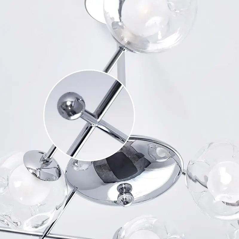 OWEN LYCA Onzo11 Chrome Chandelier - Lumen Attic