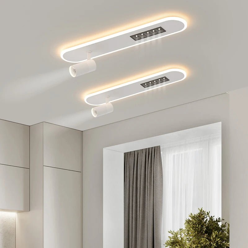 Qiya Sleek Modern LED Adjustable Spotlights - Lumen Attic