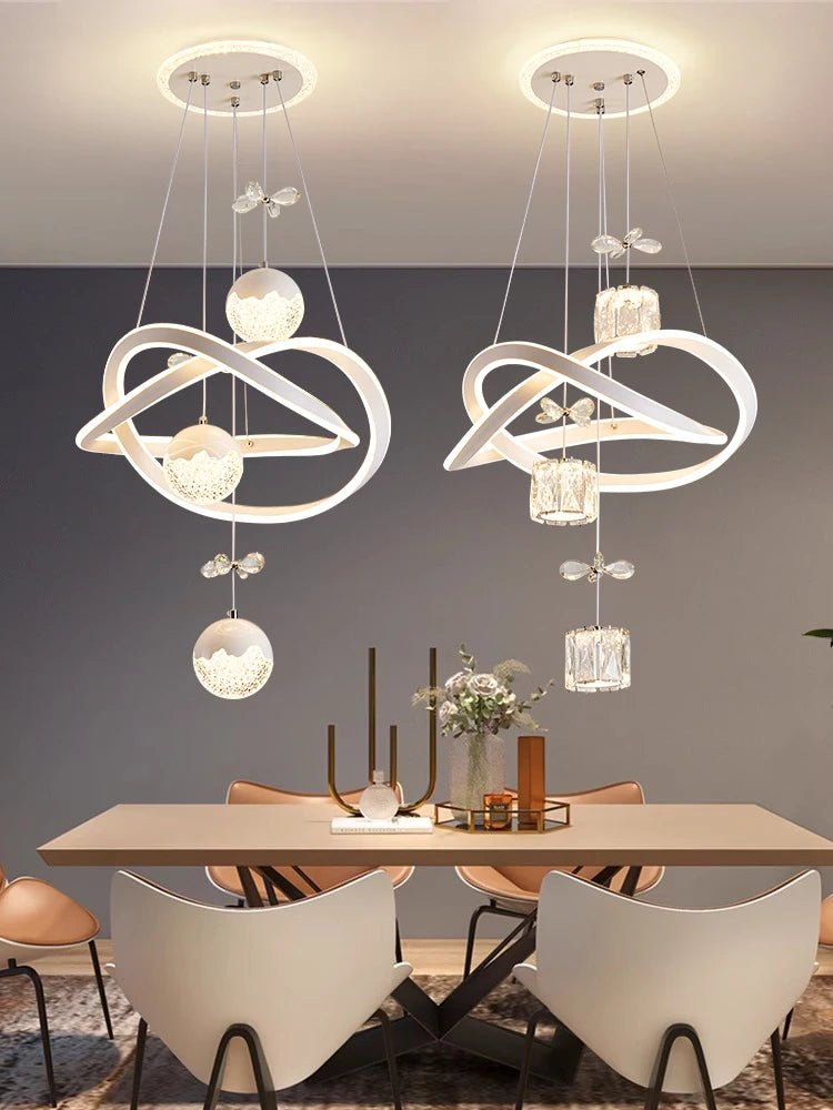 Qyartistry Modern Minimalist Chandelier - Lumen Attic