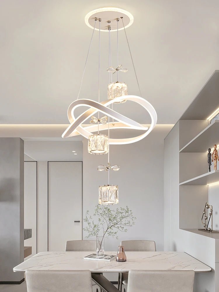 Qyartistry Modern Minimalist Chandelier - Lumen Attic