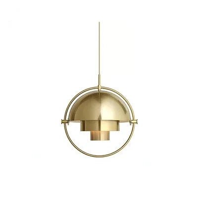 Rustic Orbital Elegance Modern Pendant Light - Lumen Attic