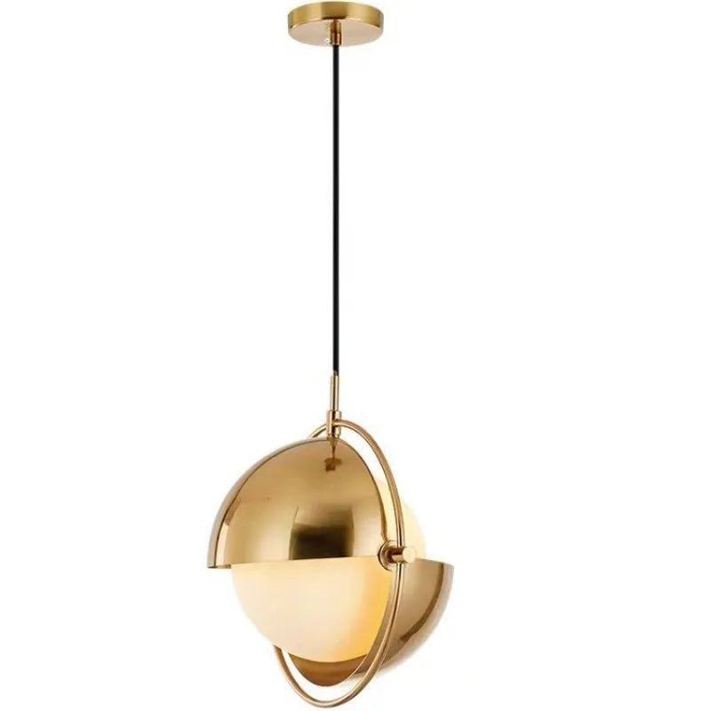 Rustic Orbital Elegance Modern Pendant Light - Lumen Attic