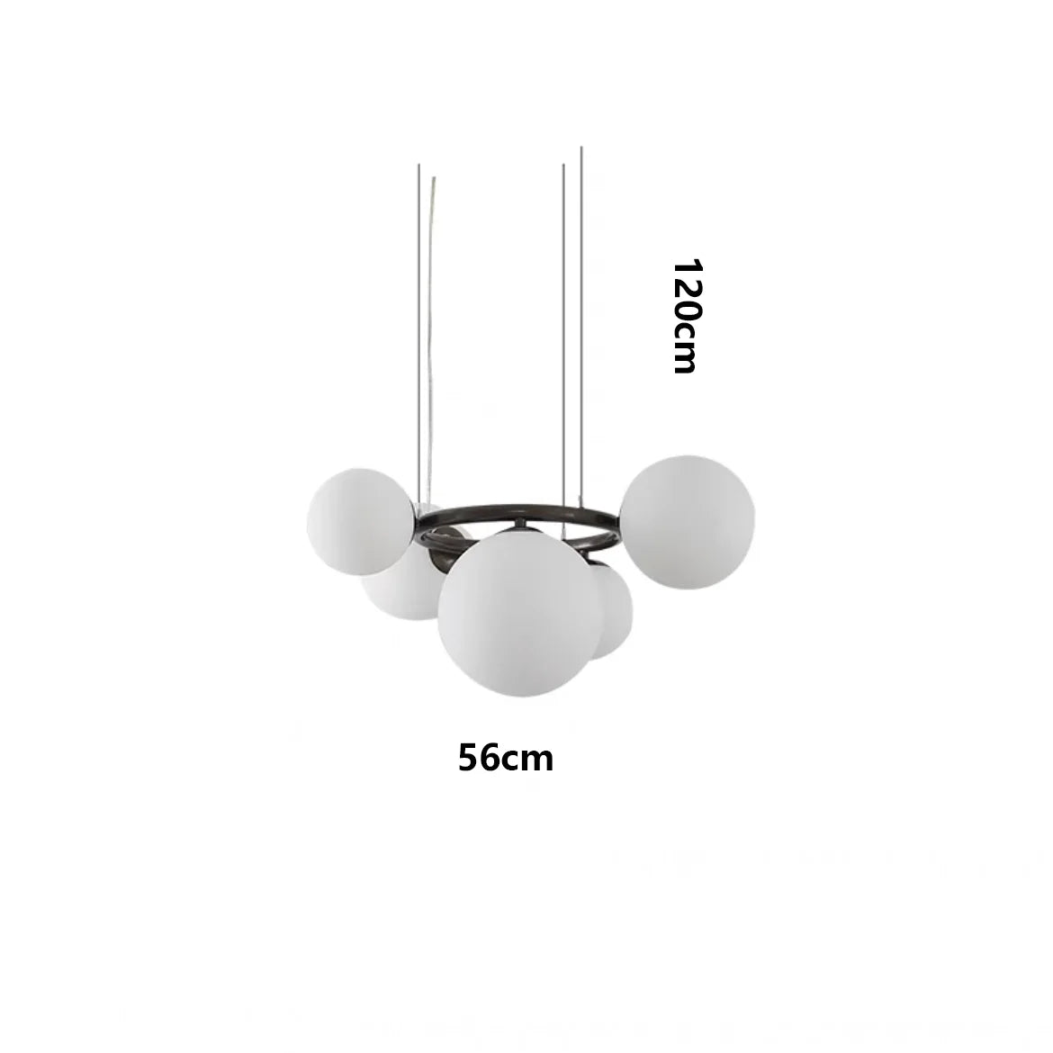 Saven Modern Nebula Orb Cluster Chandelier Light - Lumen Attic