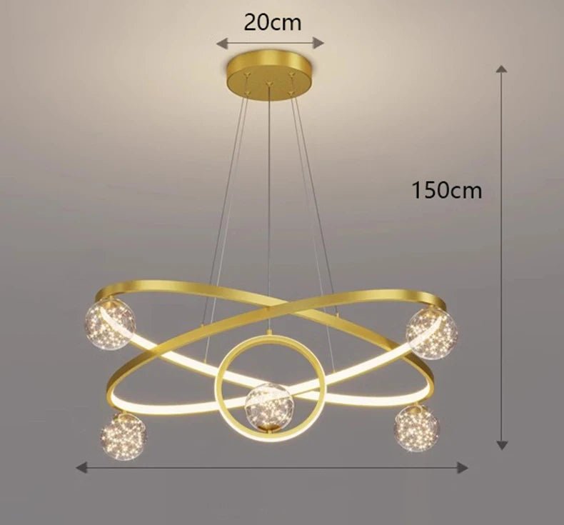 Savenmade Fusion Bougy Chandelier - Lumen Attic