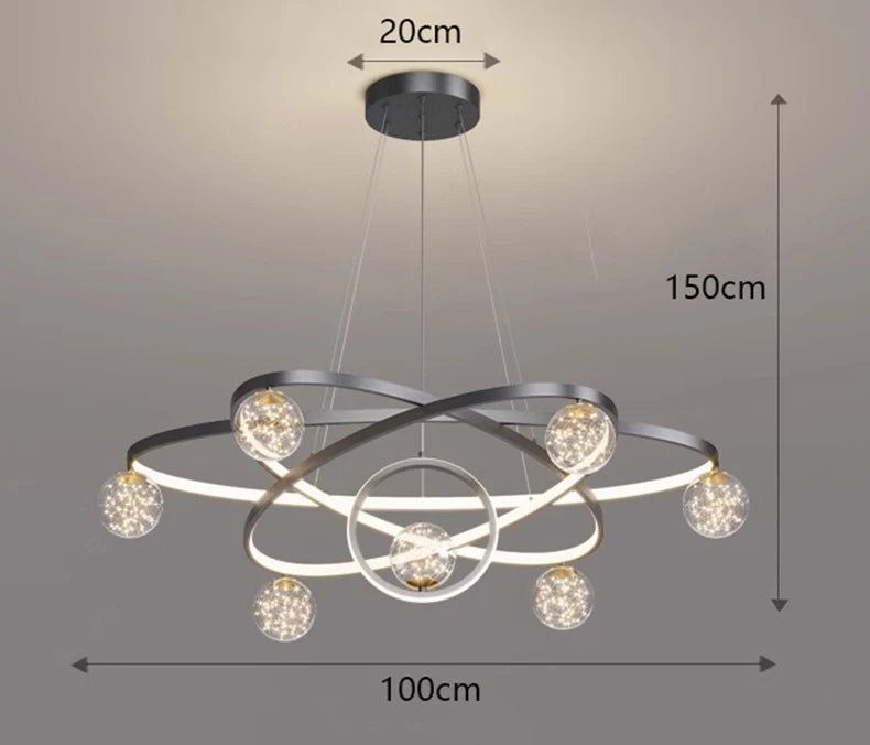 Savenmade Fusion Bougy Chandelier - Lumen Attic