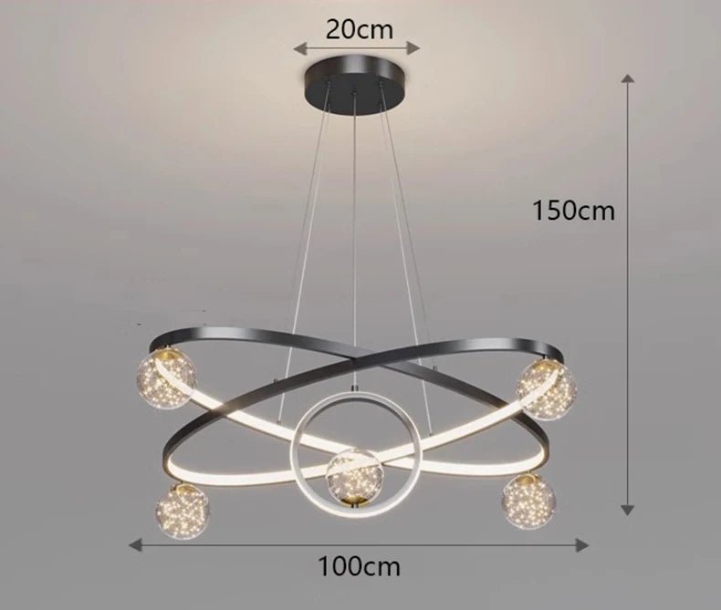 Savenmade Fusion Bougy Chandelier - Lumen Attic