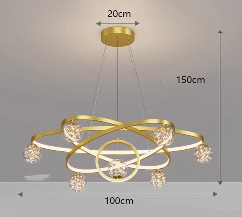 Savenmade Fusion Bougy Chandelier - Lumen Attic