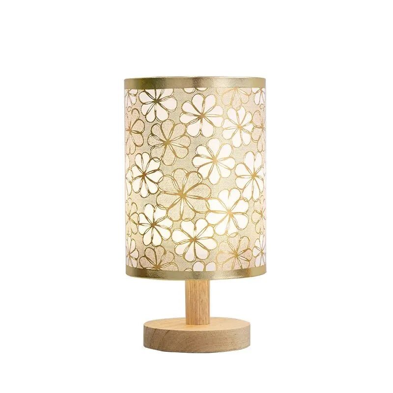 SereneGlow Nordic Wooden Table Lamp - Lumen Attic